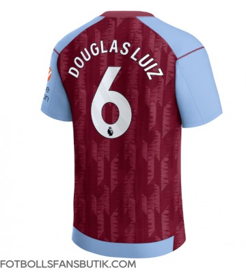 Aston Villa Douglas Luiz #6 Replika Hemmatröja 2023-24 Kortärmad